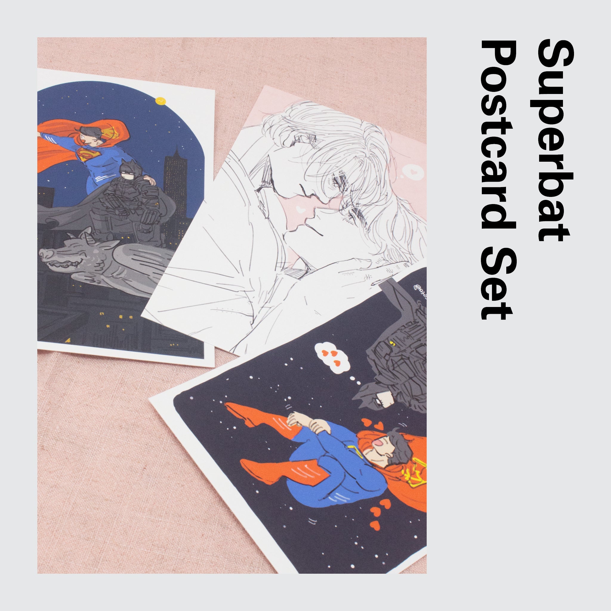 Superbat Postcard Set
