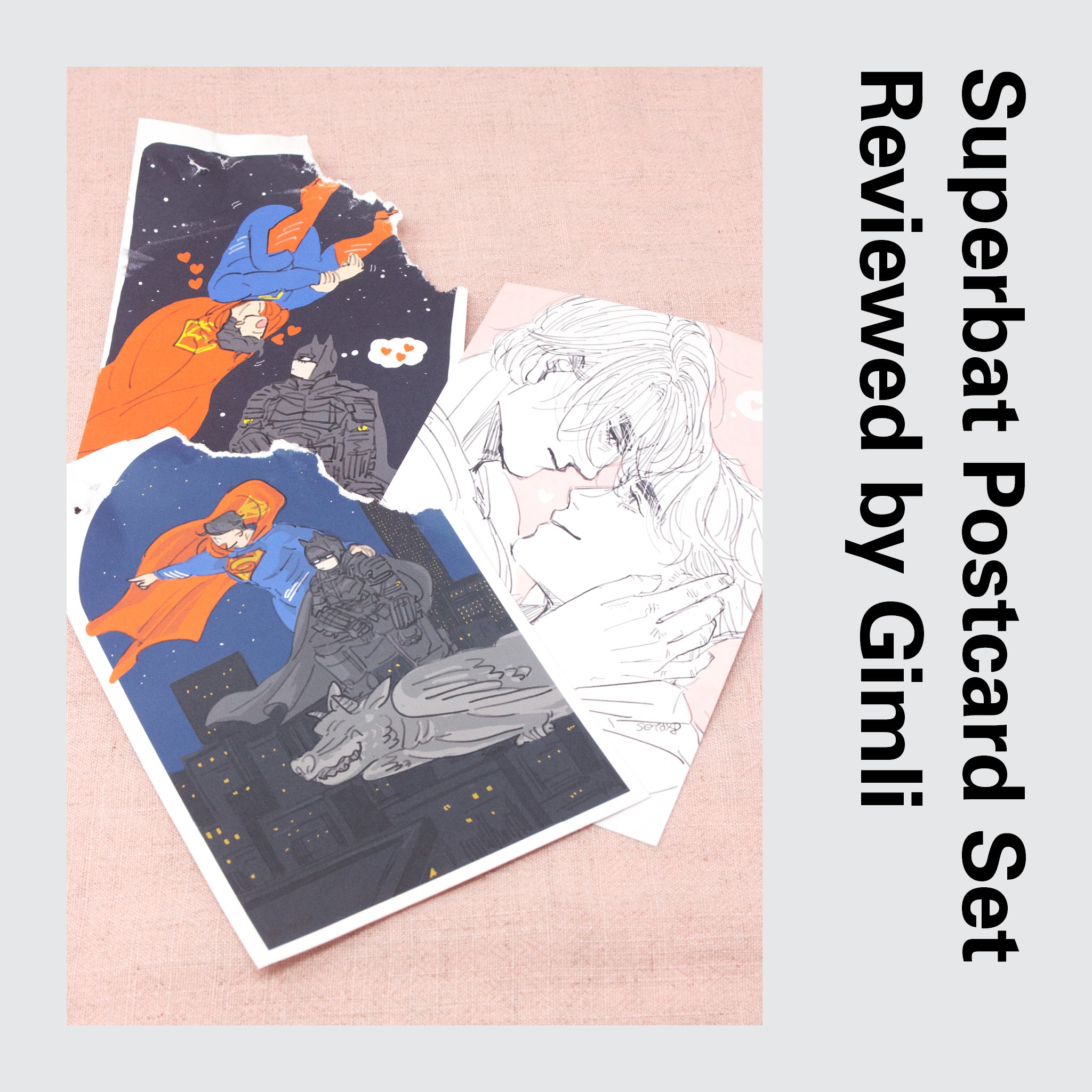 Superbat Postcard Set Reviewed by Gimli